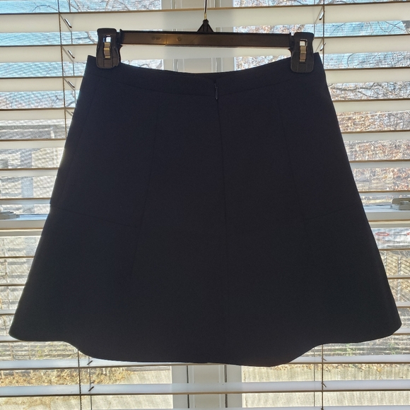 J. Crew Navy Skirt - Picture 2 of 2